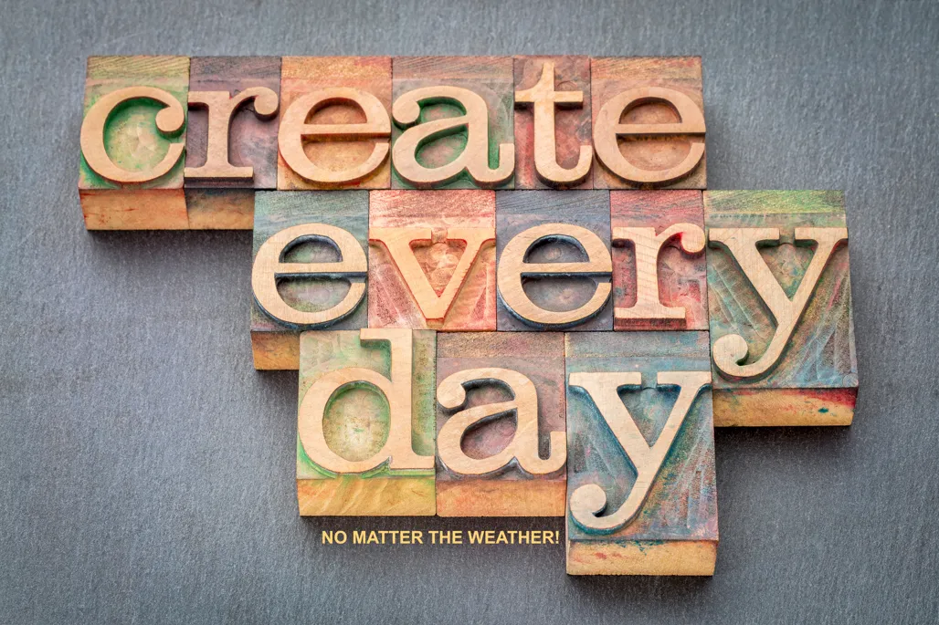 Creating every day