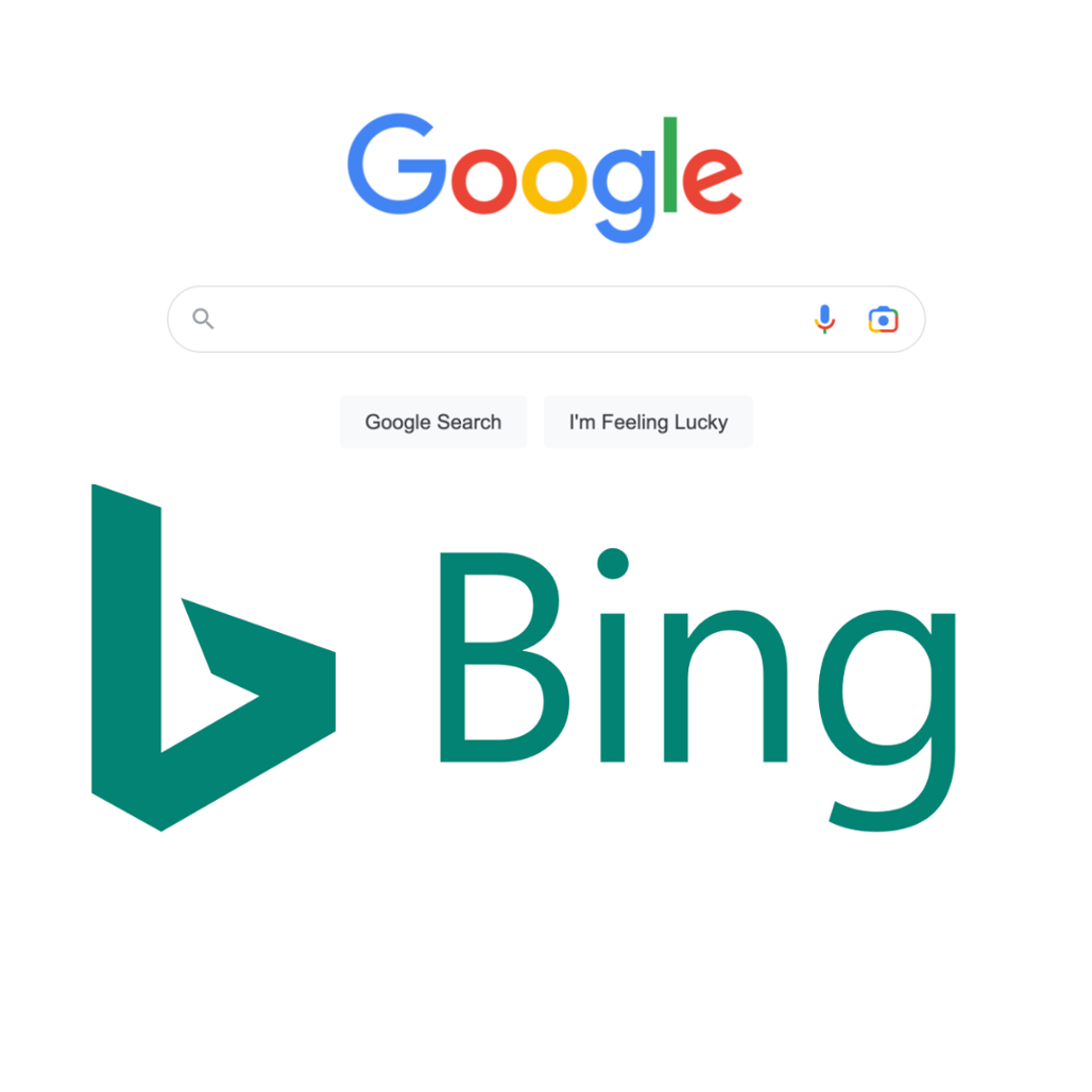 Some Ways Google and Bing are similar and differ